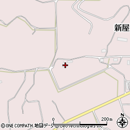 新潟県五泉市新屋416周辺の地図