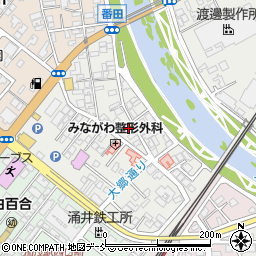 新潟県加茂市番田11-32周辺の地図
