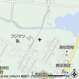 福島県南相馬市原町区上北高平高松周辺の地図