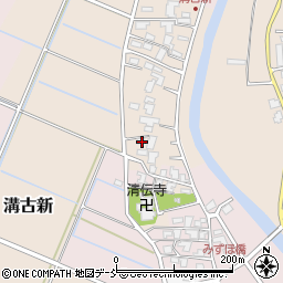 新潟県燕市溝古新64周辺の地図