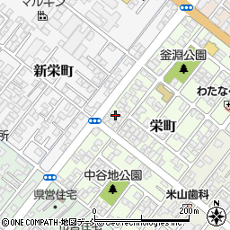 新潟県加茂市栄町7-21周辺の地図