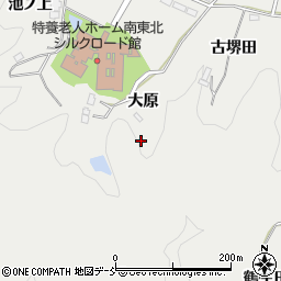 福島県伊達郡川俣町鶴沢鶴窪周辺の地図