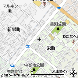 新潟県加茂市栄町7周辺の地図