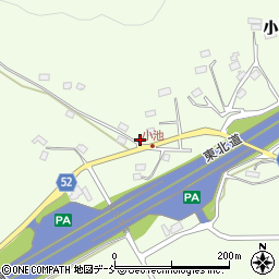 福島県福島市松川町金山49周辺の地図