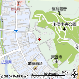 福島県伊達郡川俣町寺久保79周辺の地図
