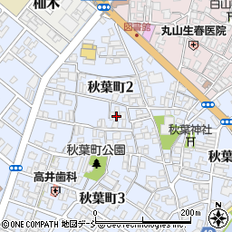 早川自研周辺の地図