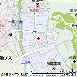 保原屋生花店周辺の地図