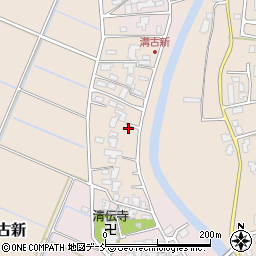 新潟県燕市溝古新57周辺の地図