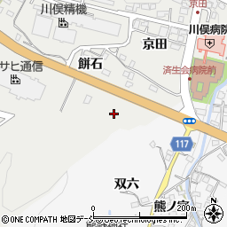 福島県伊達郡川俣町鶴沢地震木周辺の地図