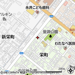 新潟県加茂市栄町7-34周辺の地図