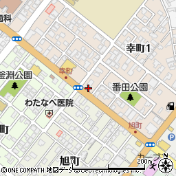 笹菊薬品株式会社　幸町調剤薬局周辺の地図