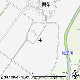福島県喜多方市関柴町関柴山道端周辺の地図