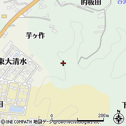 福島県伊達郡川俣町飯坂清水周辺の地図
