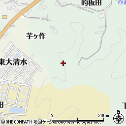 福島県川俣町（伊達郡）飯坂（清水）周辺の地図