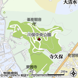 川俣中央公園周辺の地図