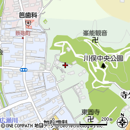 福島県伊達郡川俣町寺久保108-4周辺の地図