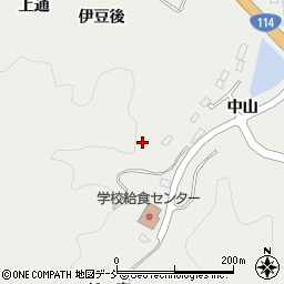 福島県伊達郡川俣町鶴沢梨子作周辺の地図