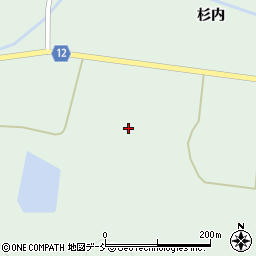 福島県南相馬市原町区大原松木内周辺の地図