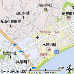 田中園周辺の地図