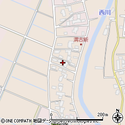 新潟県燕市溝古新43周辺の地図