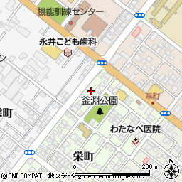 新潟県加茂市栄町6周辺の地図
