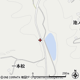 福島県伊達郡川俣町鶴沢溜井西周辺の地図