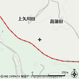 福島県伊達郡川俣町鶴沢大丈窪周辺の地図