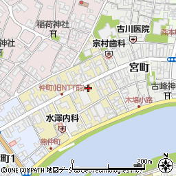 石田屋酒店周辺の地図