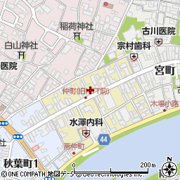 江口紙店周辺の地図