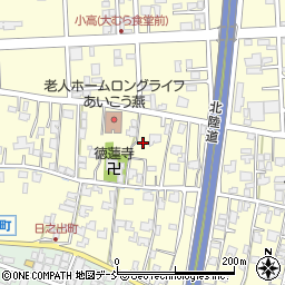 新潟県燕市小高周辺の地図
