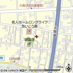 新潟県燕市小高周辺の地図