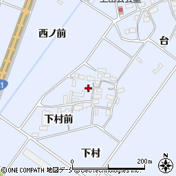 福島県喜多方市岩月町宮津下村522周辺の地図