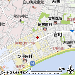うまか亭燕本店周辺の地図