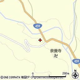 福島県喜多方市山都町蓬莱稲荷前705周辺の地図