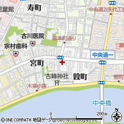竹内化粧品店周辺の地図