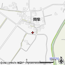 福島県喜多方市関柴町関柴関柴537周辺の地図