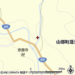 福島県喜多方市山都町蓬莱廣面周辺の地図