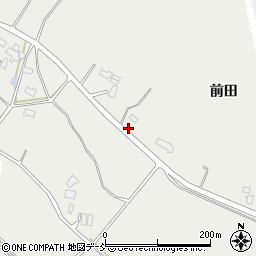 福島県南相馬市原町区金沢前田152周辺の地図