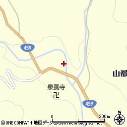 福島県喜多方市山都町蓬莱沢田周辺の地図