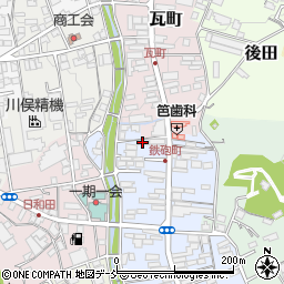 菅野建設工業株式会社　川俣支店周辺の地図