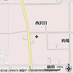 福島県南相馬市原町区深野西沢目周辺の地図