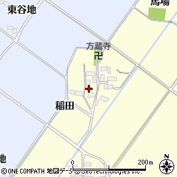 福島県喜多方市岩月町橿野（馬場）周辺の地図