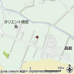 福島県南相馬市原町区上北高平高松193周辺の地図