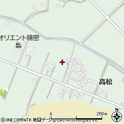 福島県南相馬市原町区上北高平高松196周辺の地図