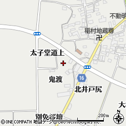 福島県喜多方市岩月町喜多方稲村西周辺の地図