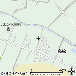 福島県南相馬市原町区上北高平高松197周辺の地図