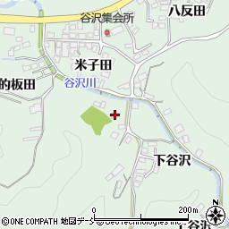 福島県伊達郡川俣町飯坂下谷沢20周辺の地図