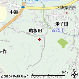 福島県伊達郡川俣町飯坂岩垣周辺の地図