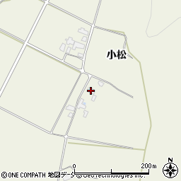 福島県喜多方市関柴町下柴小松1434周辺の地図