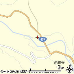 福島県喜多方市山都町蓬莱和田周辺の地図